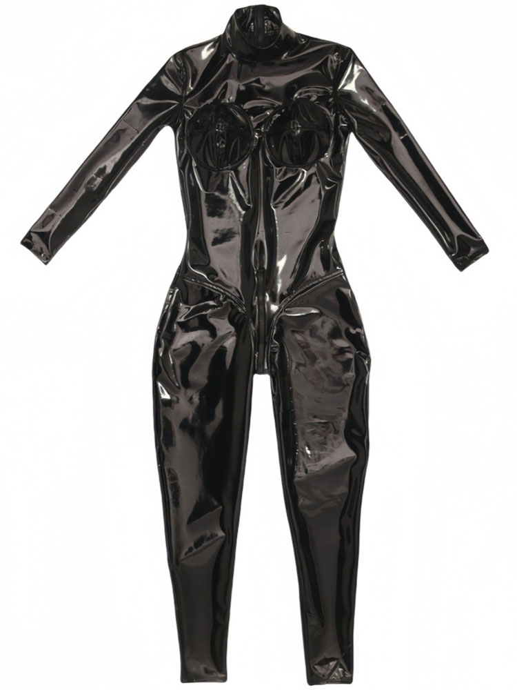 Sexy PU Latex Ammonia Jumpsuit - đánh giá và giá Shapewear Bodysuit Firm