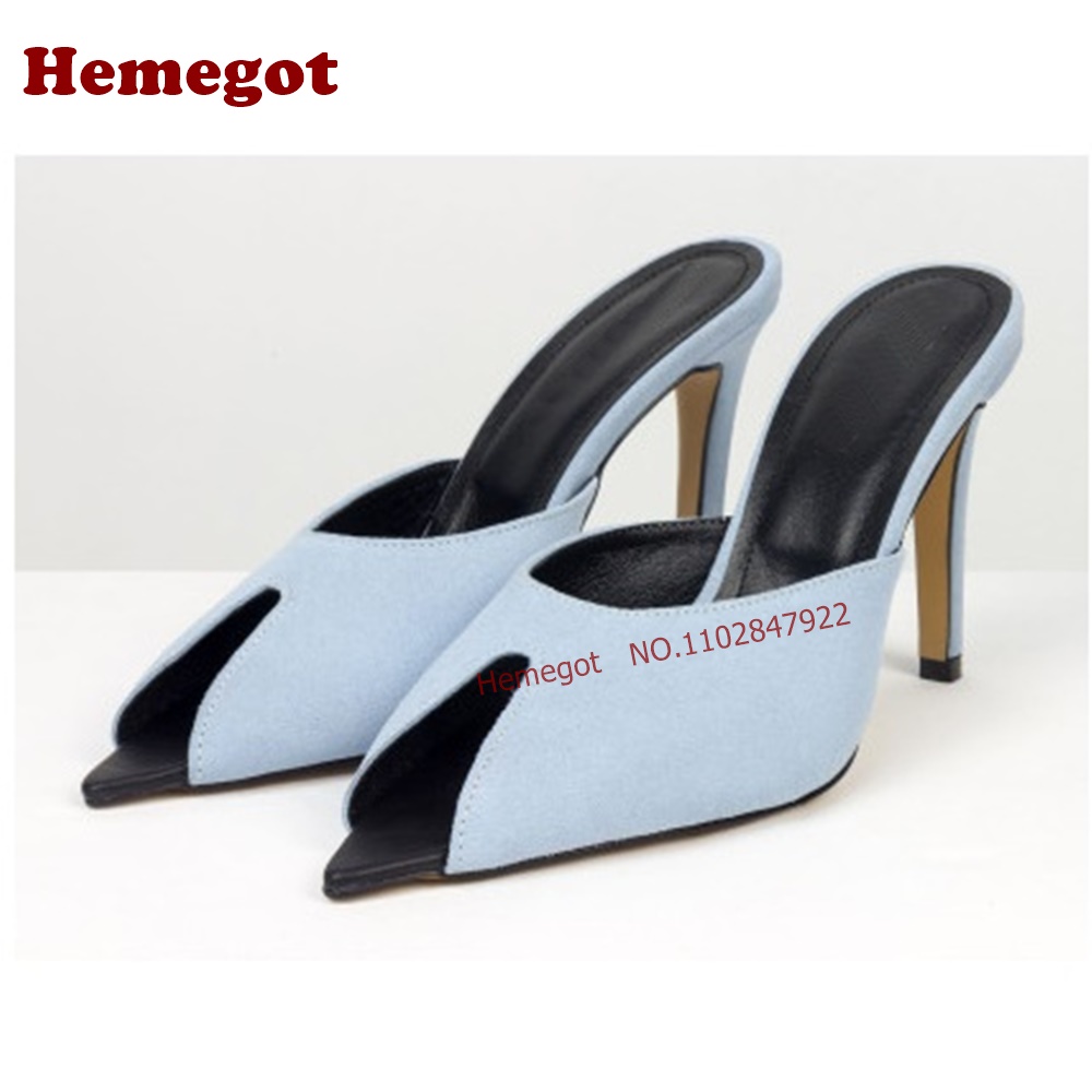 Light Blue Suede Split Pointed - đánh giá và giá Slip Dress Satin