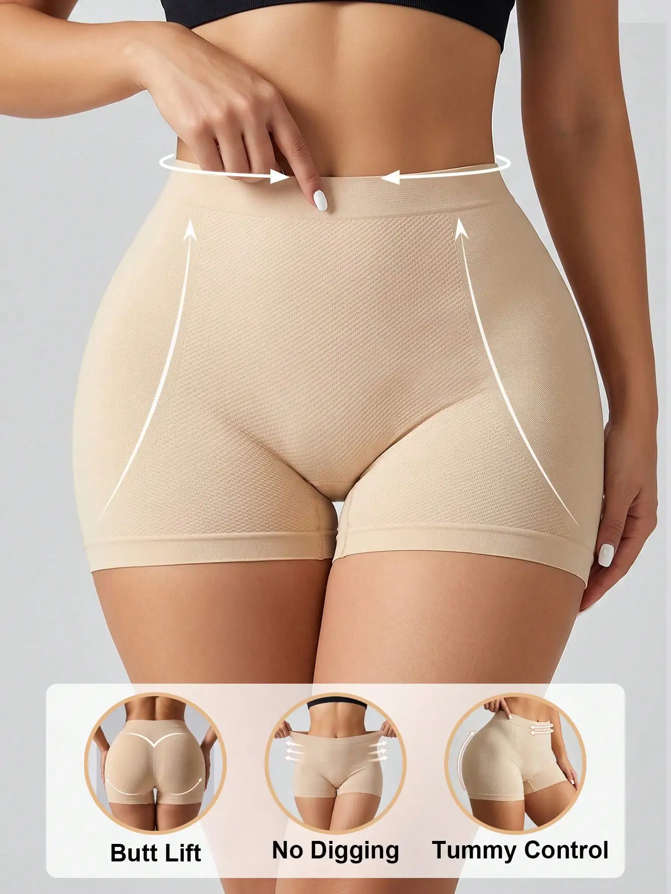 Women's Seamless Body Shaper P - đánh giá và giá Boyshort Underwear